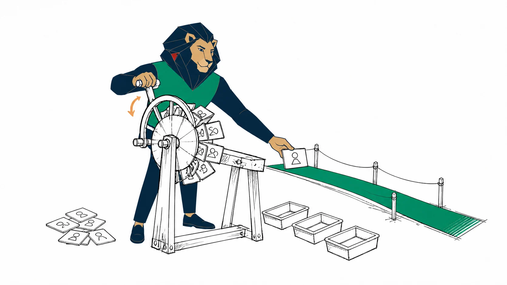 Atlas actionne une machine de tri qui transforme plusieurs pistes d’emploi en une cible claire.