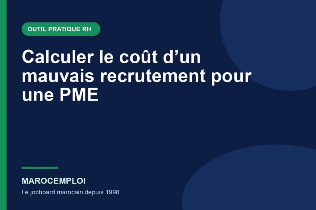 Calculer le coût d’un mauvais recrutement pour une PME